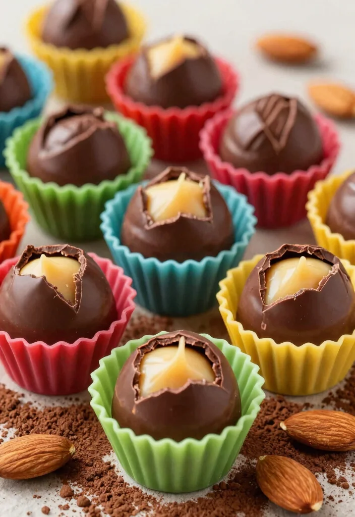18 Silicone Baking Molds Recipes for Fun Homemade Desserts - 6. Almond Butter Chocolate Cups 1
