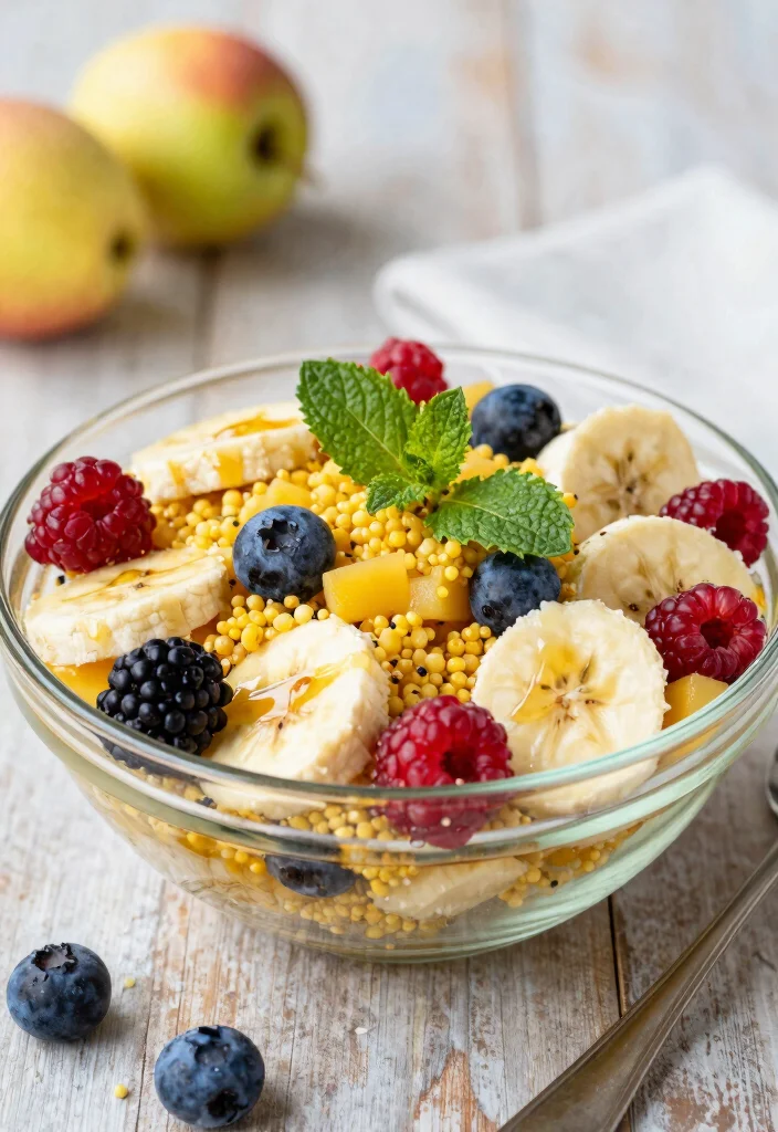 18 Simple Millet Baking Recipes for Healthy Treats - 14. Millet Fruit Salad 1