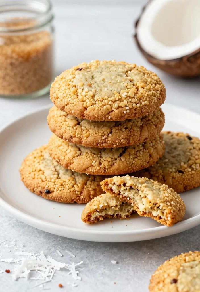 18 Simple Millet Baking Recipes for Healthy Treats - 15. Millet and Coconut Cookies 1