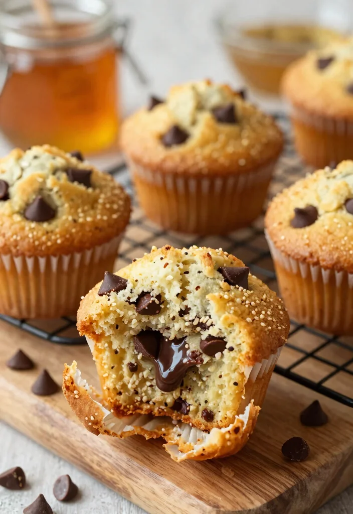 18 Simple Millet Baking Recipes for Healthy Treats - 4. Millet Chocolate Chip Muffins 1