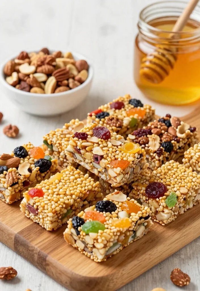18 Simple Millet Baking Recipes for Healthy Treats - 7. Millet Fruit Energy Bars 1
