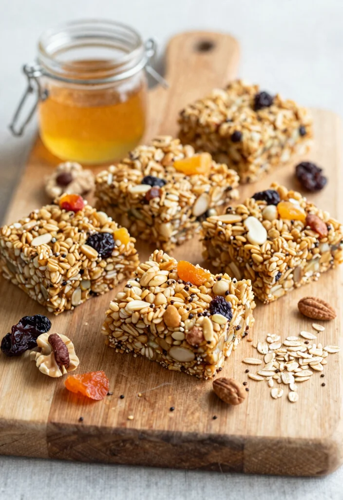 18 Simple Millet Baking Recipes for Healthy Treats - 9. Millet and Honey Granola Bars 1