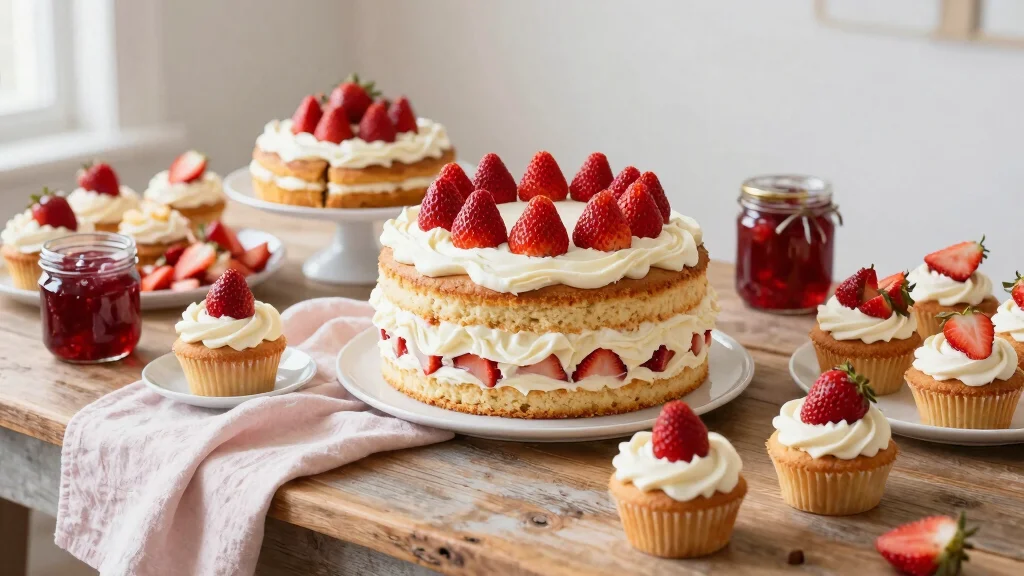 18 Sweet Strawberry Cake Recipes Made From Scratch