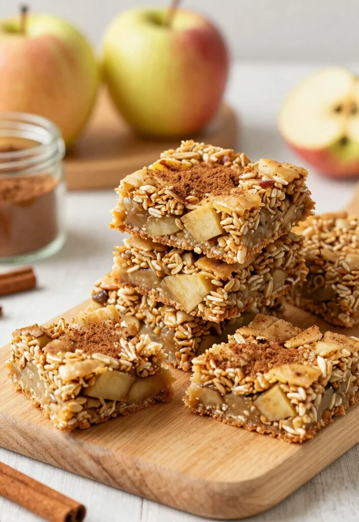 18 Tasty Baking Recipes That Never Disappoint - 16. Apple Cinnamon Oatmeal Bars 1