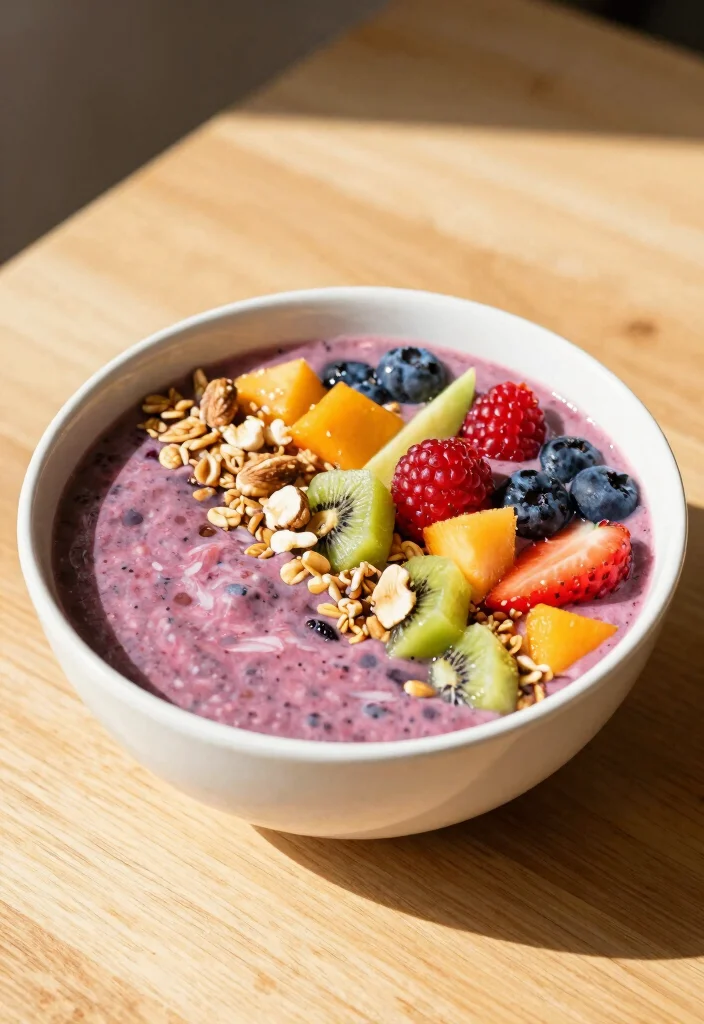 18 Tasty Baking Recipes That Never Disappoint - 17. Berry Smoothie Bowl 1
