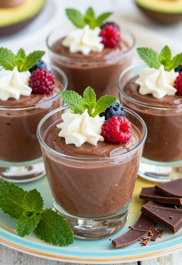 18 Vegetarian Recipes for Picky Eaters That Are Easy and Tasty - 18. Chocolate Avocado Mousse 1