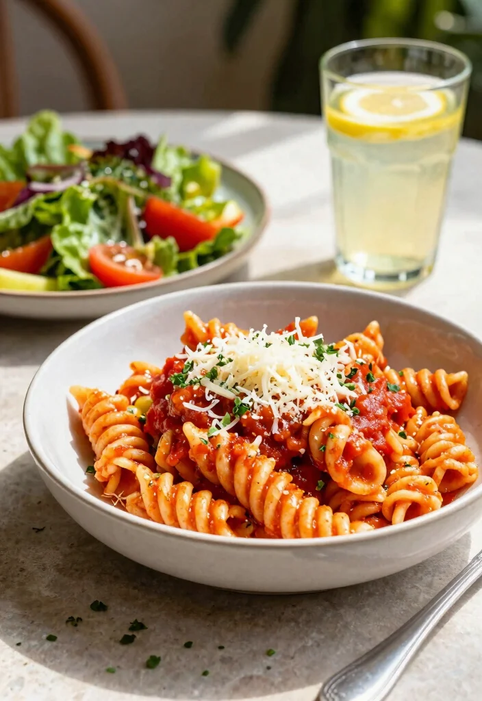 18 Vegetarian Recipes for Picky Eaters That Are Easy and Tasty - 2. Veggie Pasta with Tomato Sauce 1