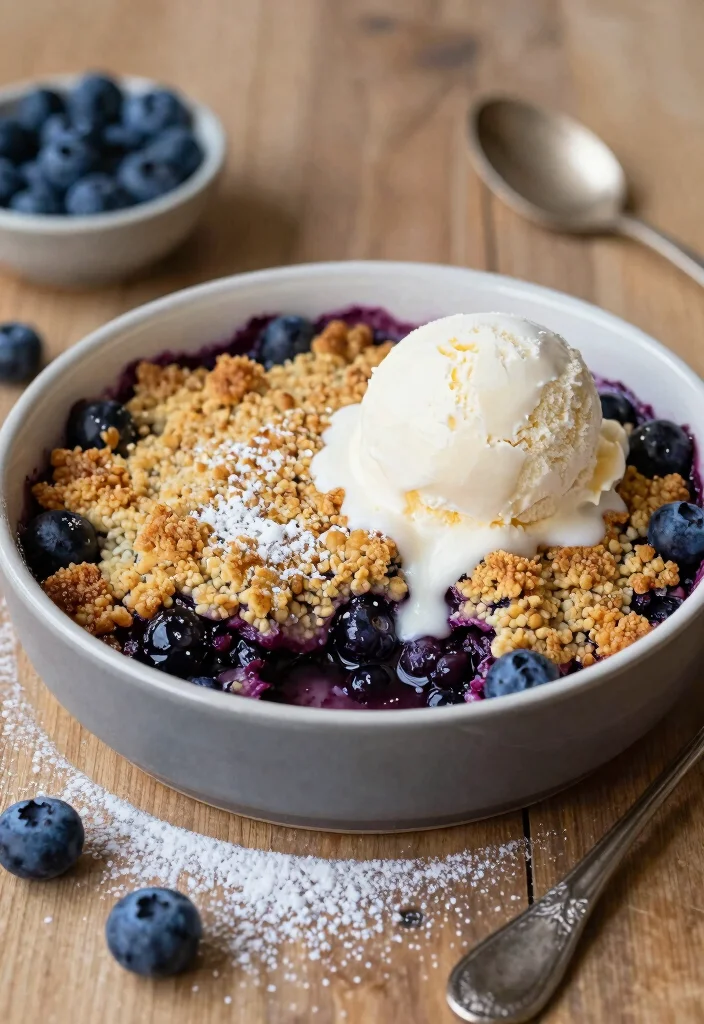 19 Anna Olson–Inspired Baking Recipes to Try at Home - 11. Blueberry Crumble 1