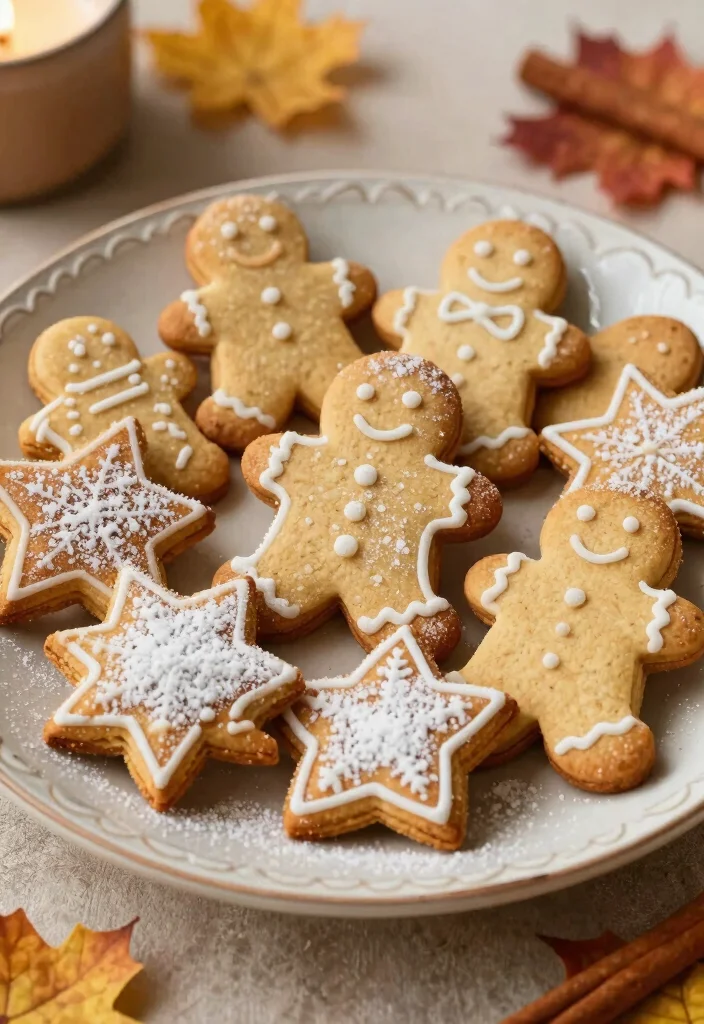 19 Autumn Baking Recipes Full of Warm Seasonal Flavors - 10. Gingerbread Cookies 1