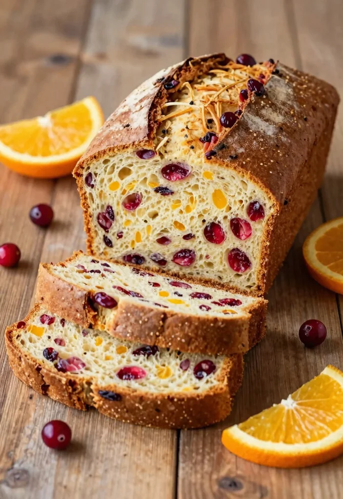 19 Autumn Baking Recipes Full of Warm Seasonal Flavors - 11. Cranberry Orange Bread 1