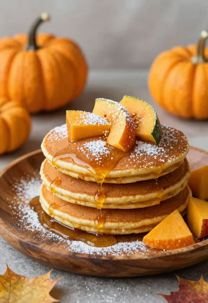 19 Autumn Baking Recipes Full of Warm Seasonal Flavors - 19. Chai-Spiced Pumpkin Pancakes 1