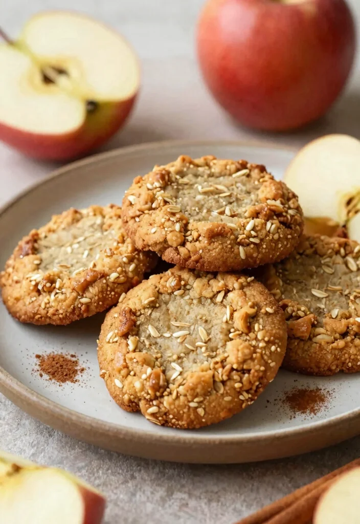19 Easy Healthy Baking Recipes for Everyday Treats - 13. Apple Cinnamon Oatmeal Cookies 1