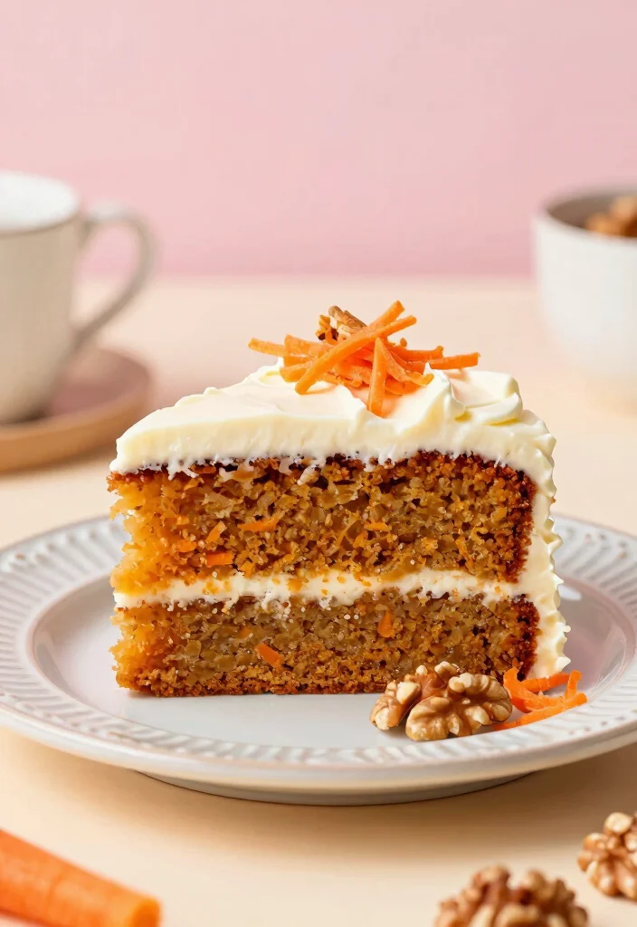 19 Eggless Baking Recipes That Are Soft and Fluffy - 13. Eggless Carrot Cake 1
