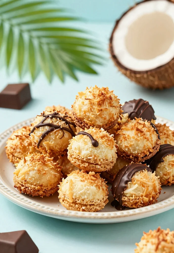 19 Eggless Baking Recipes That Are Soft and Fluffy - 15. Eggless Coconut Macaroons 1
