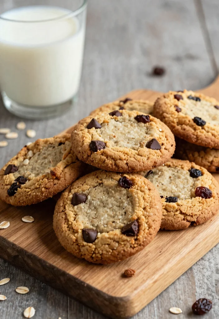 19 Eggless Baking Recipes That Are Soft and Fluffy - 18. Eggless Oatmeal Cookies 1