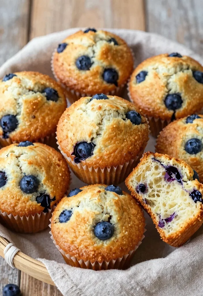 19 Eggless Baking Recipes That Are Soft and Fluffy - 6. Eggless Blueberry Muffins 1