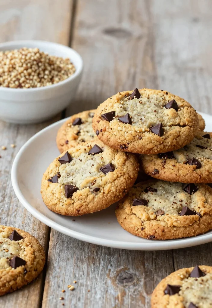 19 Healthy Low-Calorie Baking Recipes You Can Enjoy Guilt-Free - 13. Quinoa Chocolate Chip Cookies 1