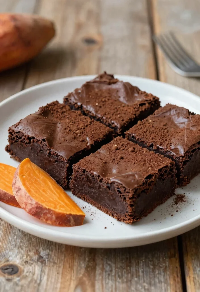 19 Healthy Low-Calorie Baking Recipes You Can Enjoy Guilt-Free - 16. Sweet Potato Brownies 1