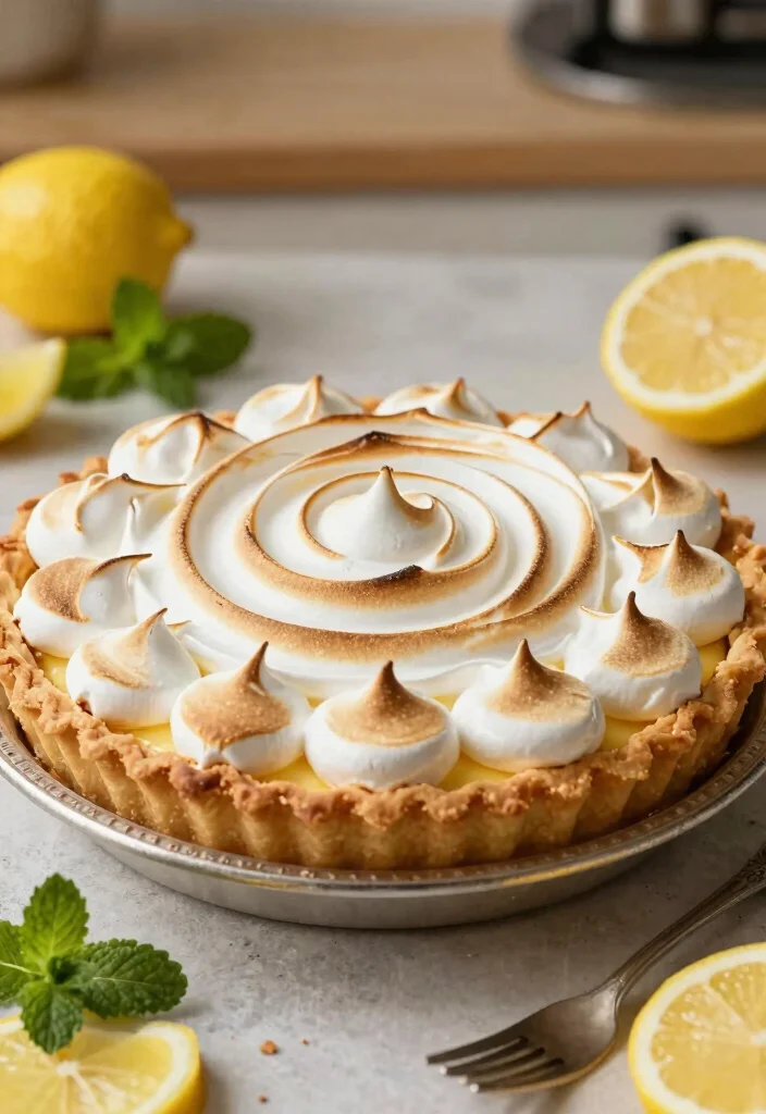 19 Lemon Baking Recipes with Bright Citrus Flavor - 5. Lemon Meringue Pie 1