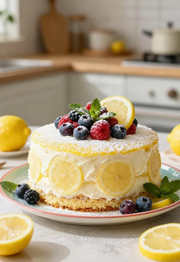 19 Lemon Baking Recipes with Bright Citrus Flavor - 8. Lemon Icebox Cake 1