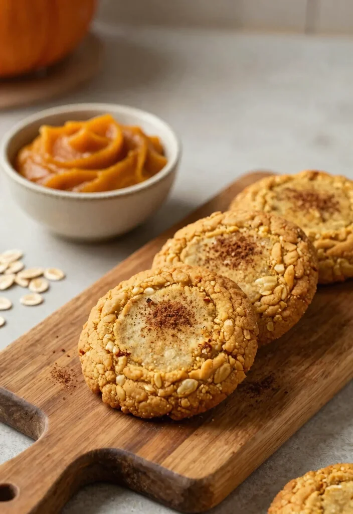 19 Low-Calorie Baking Recipes for Lighter Desserts - 5. Pumpkin Spice Oatmeal Cookies 1
