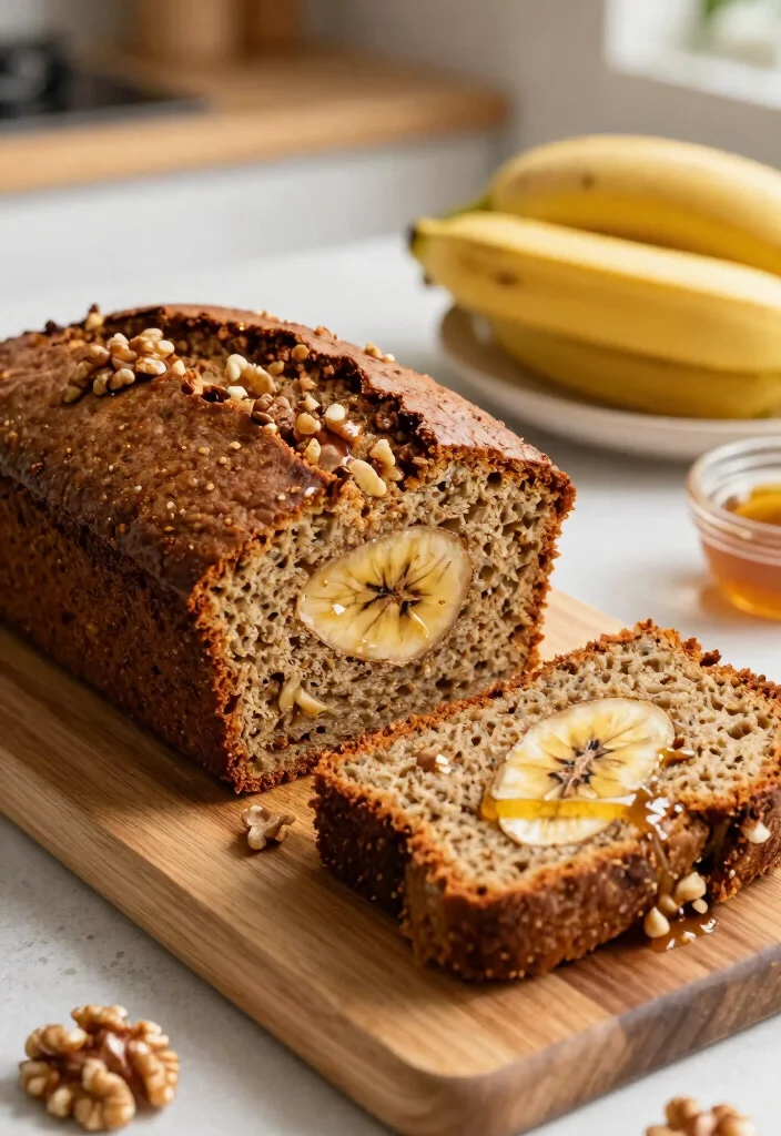 19 Low-Calorie Baking Recipes for Lighter Desserts - 6. Healthy Banana Bread 1