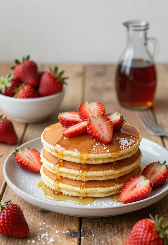 19 Strawberry Baking Recipes Bursting with Fresh Flavor - 11. Strawberry Coconut Flour Pancakes 1