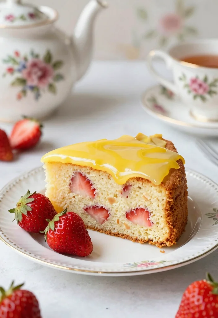 19 Strawberry Baking Recipes Bursting with Fresh Flavor - 3. Strawberry Almond Flour Cake 1
