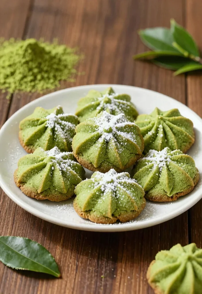 19 Sugar-Free Baking Recipes for Healthier Desserts - 10. Matcha Green Tea Cookies 1