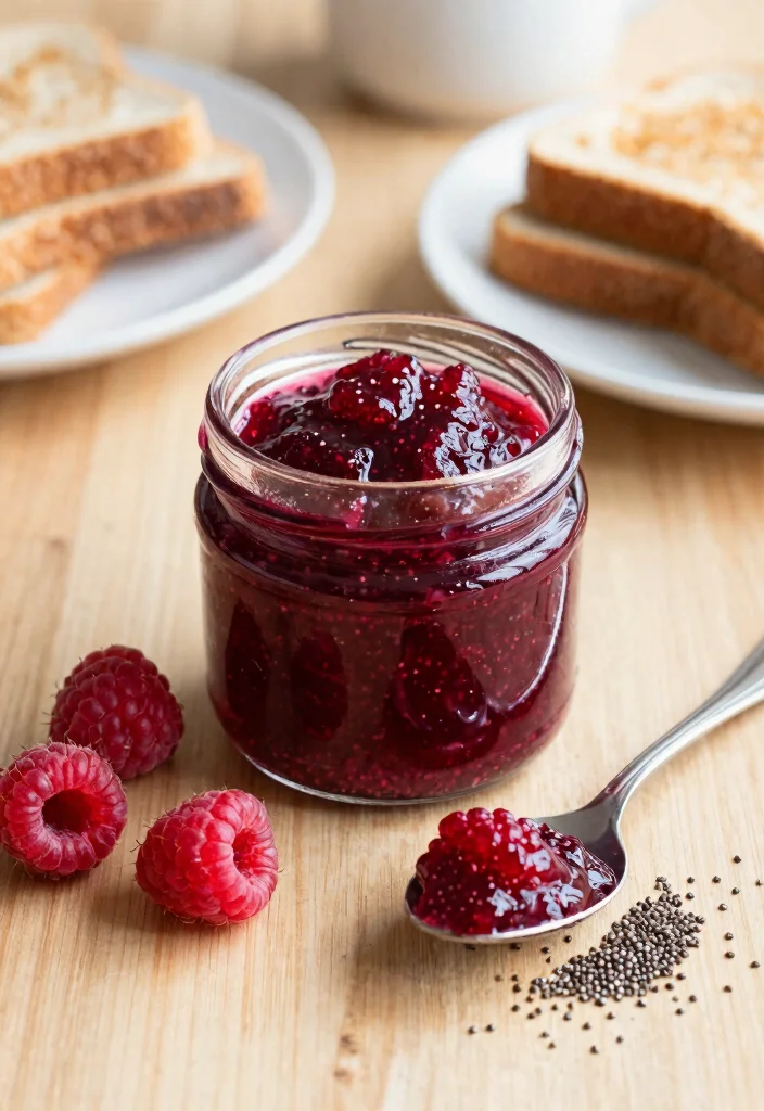 19 Sugar-Free Baking Recipes for Healthier Desserts - 13. Raspberry Chia Jam 1