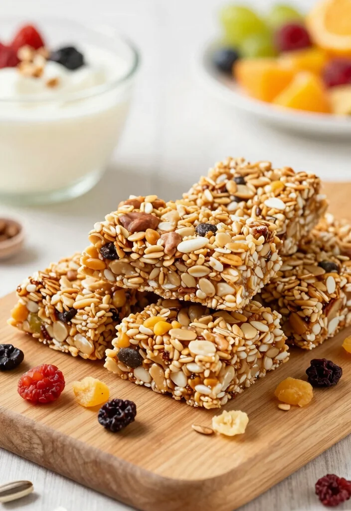 19 Sugar-Free Baking Recipes for Healthier Desserts - 14. Nut-Free Granola Bars 1