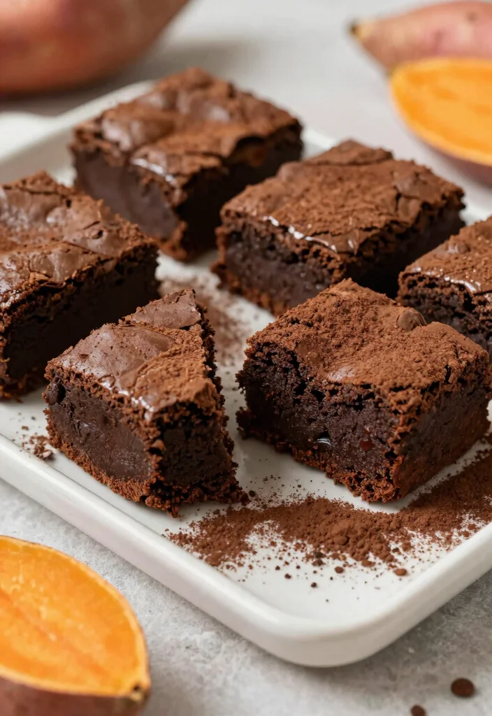 19 Sugar-Free Baking Recipes for Healthier Desserts - 18. Sweet Potato Brownies 1