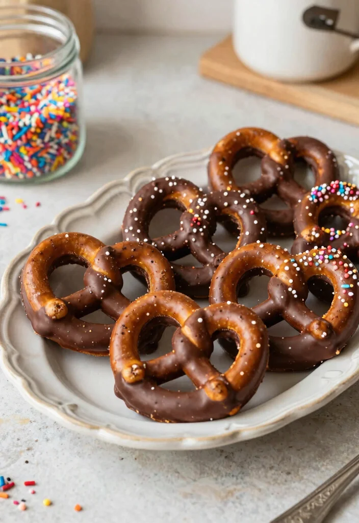 20 Best Recipes Using Cake Mix for Fast and Easy Baking - 17. Cake Mix Chocolate Covered Pretzels 1