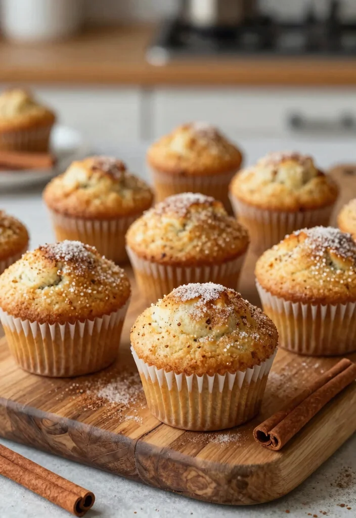 20 Easy Recipes With Box Cake Mixes for Quick Desserts - 13. Snickerdoodle Cake Mix Muffins 1