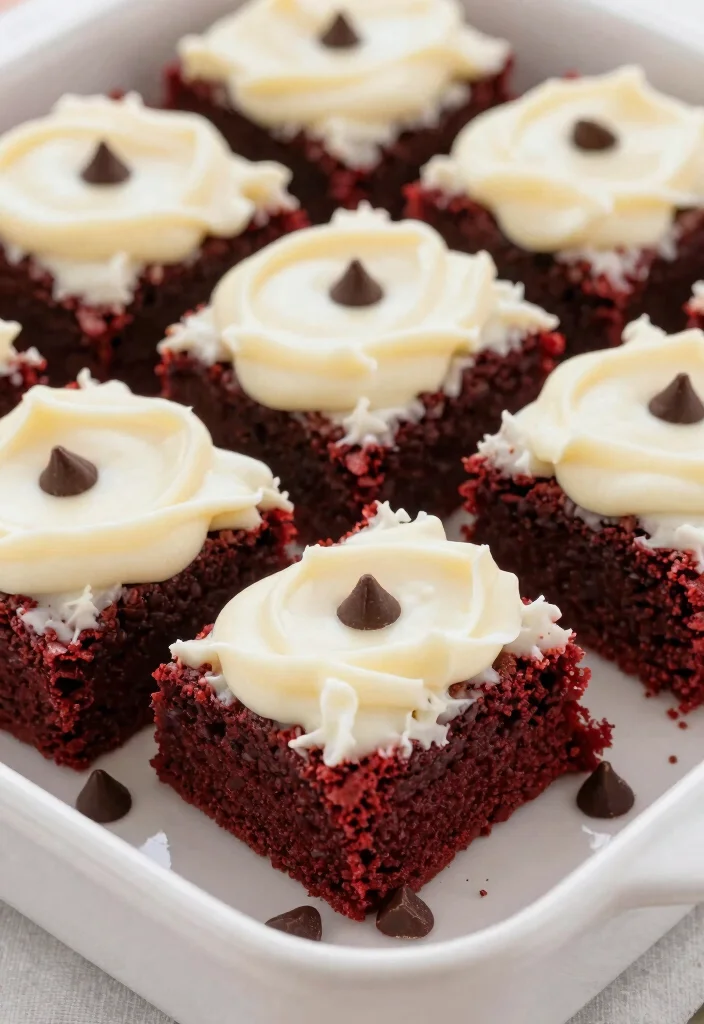 20 Easy Recipes With Box Cake Mixes for Quick Desserts - 4. Red Velvet Brownies 1