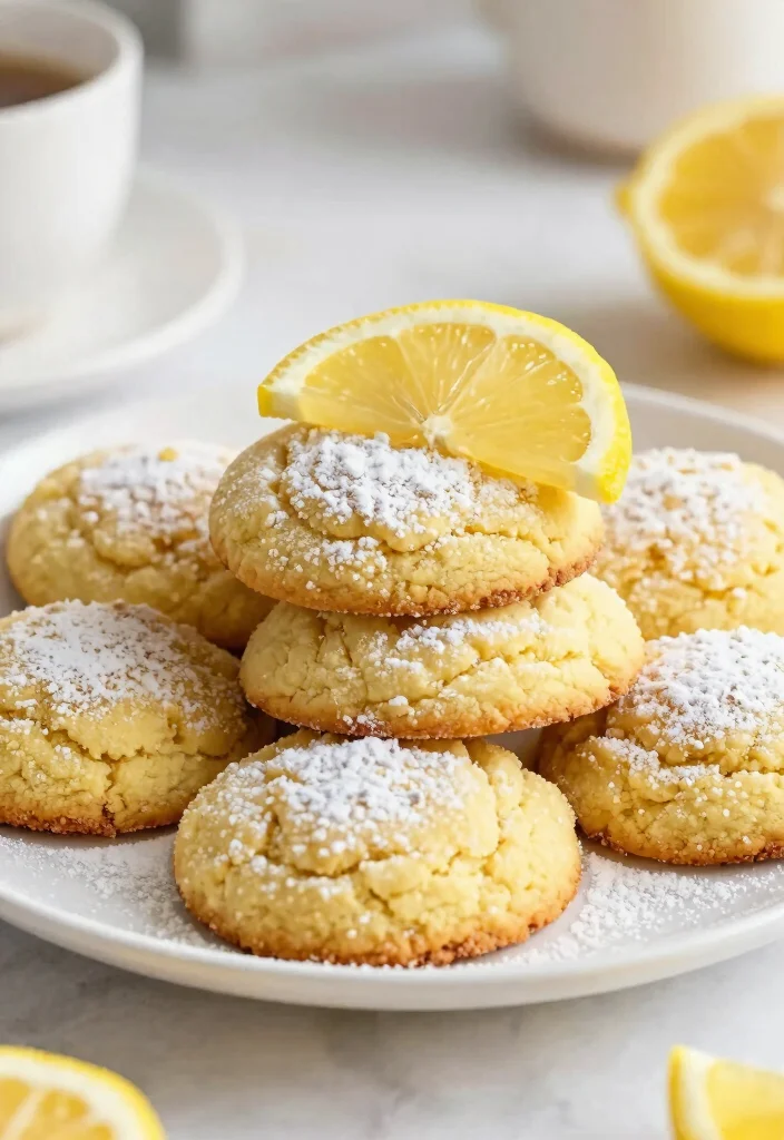 20 Easy Recipes With Box Cake Mixes for Quick Desserts - 5. Lemon Cake Mix Cookies 1