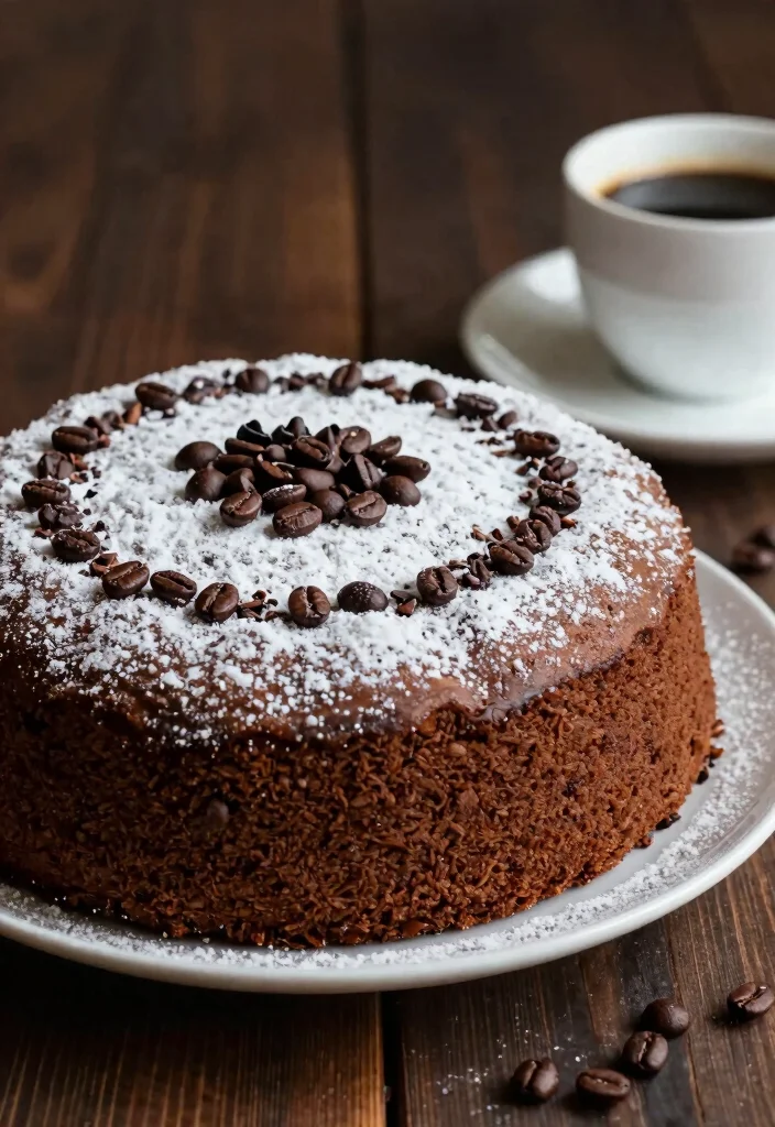 20 Easy Vegan Birthday Cake Recipes for Any Celebration - 13. Mocha Coffee Cake 1