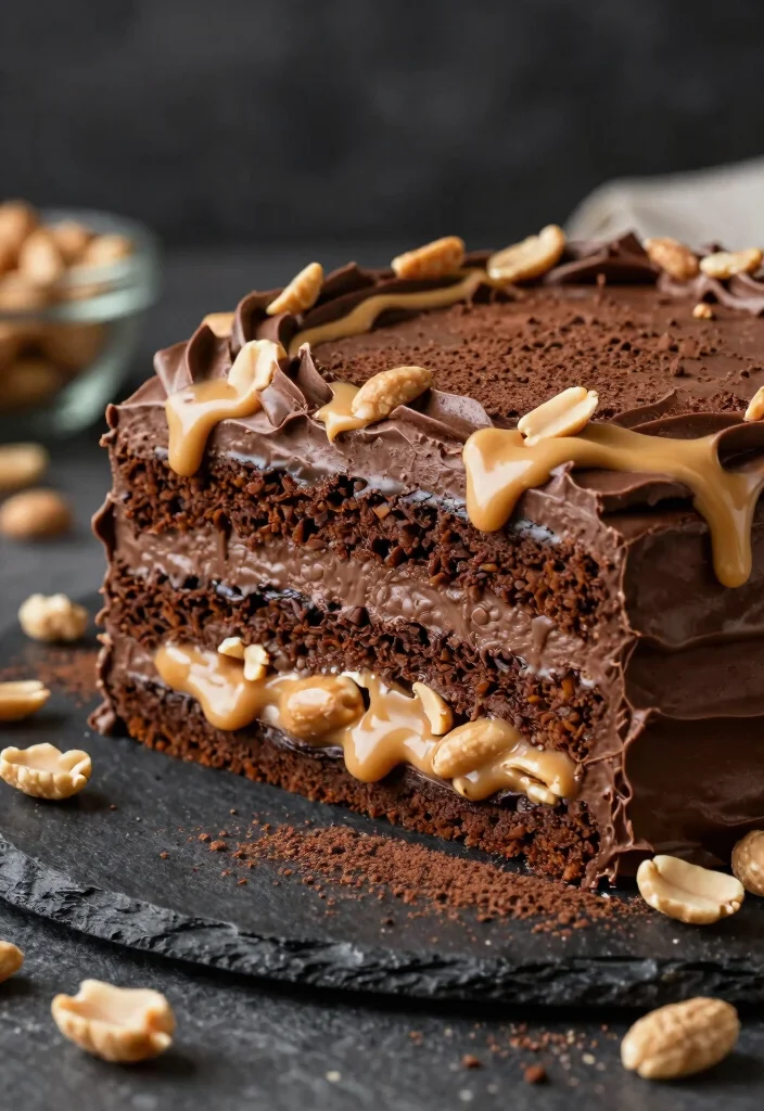 20 Easy Vegan Birthday Cake Recipes for Any Celebration - 8. Peanut Butter Chocolate Cake 1