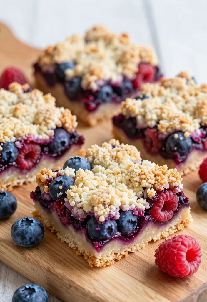 20 Gluten-Free Dessert Baking Recipes Made from Scratch - 6. Berry Crumble Bars 1