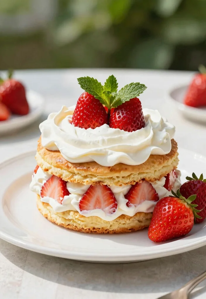 20 Great British Baking Show–Inspired Recipes to Make at Home - 12. Gluten-Free Strawberry Shortcake 1