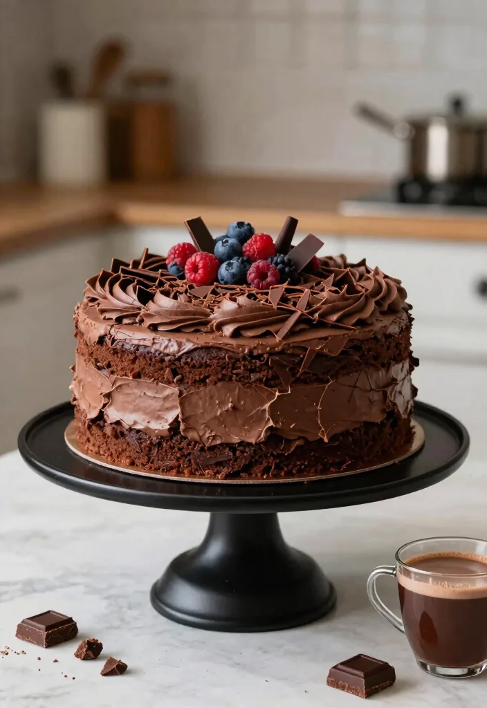 20 Great British Baking Show–Inspired Recipes to Make at Home - 5. Gluten-Free Chocolate Cake 1