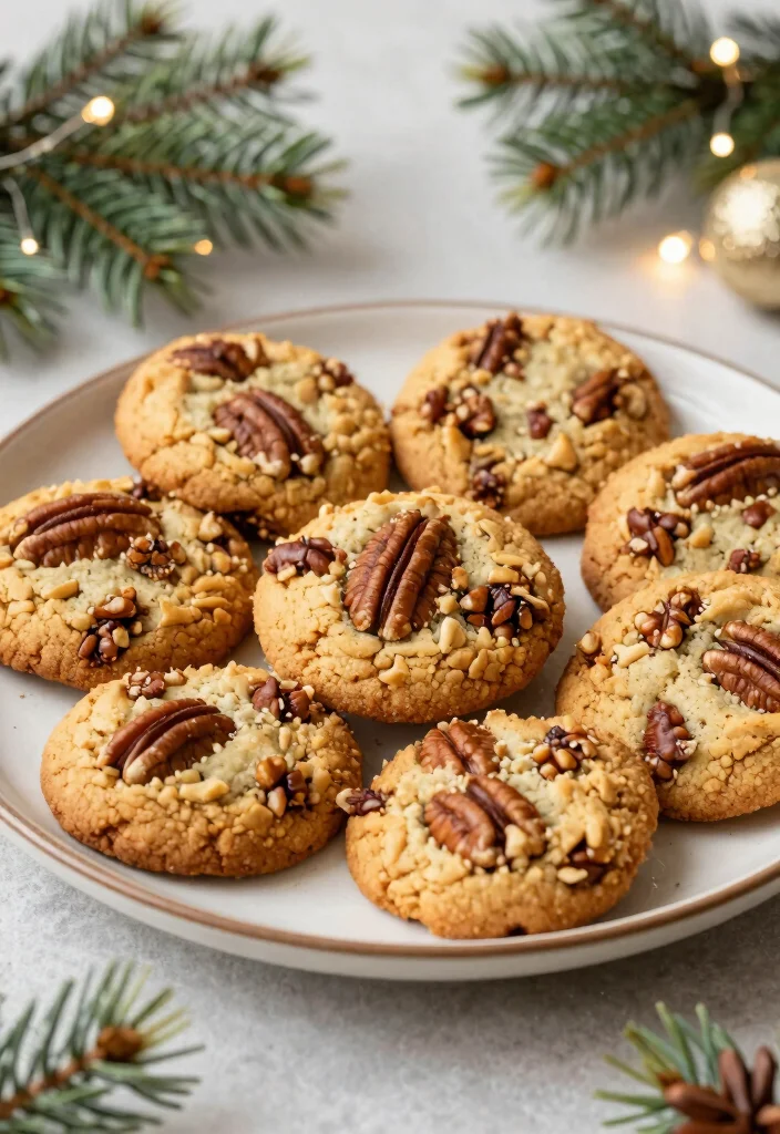 20 Holiday Baking Recipes for Festive Celebrations (Gluten-Free Edition) - 18. Maple Pecan Cookies 1