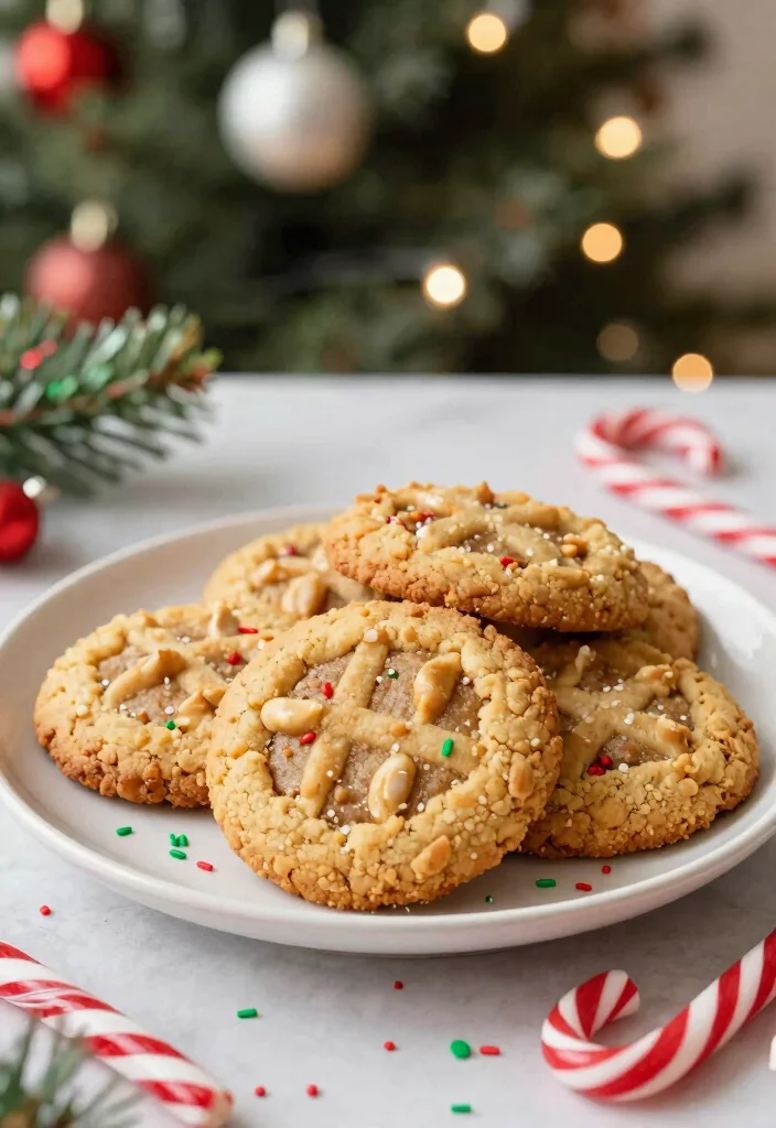 20 Holiday Baking Recipes for Festive Celebrations (Gluten-Free Edition) - 3. Flourless Peanut Butter Cookies 1