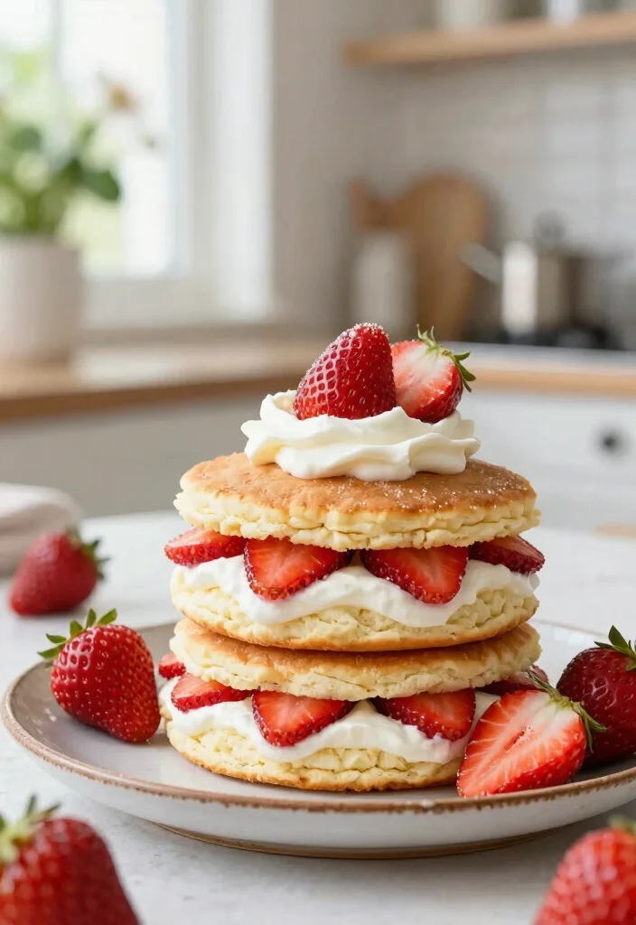 20 Homemade Baking Recipes Made Completely from Scratch - 12. Gluten-Free Strawberry Shortcake 1