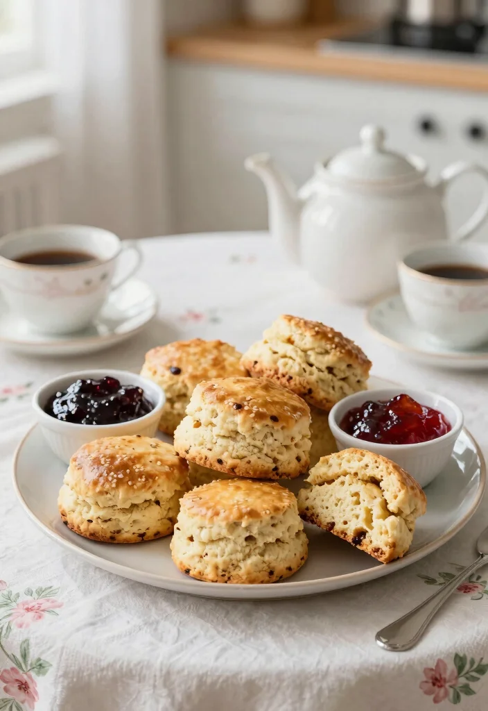 20 Homemade Baking Recipes Made Completely from Scratch - 14. Gluten-Free Scones with Jam 1