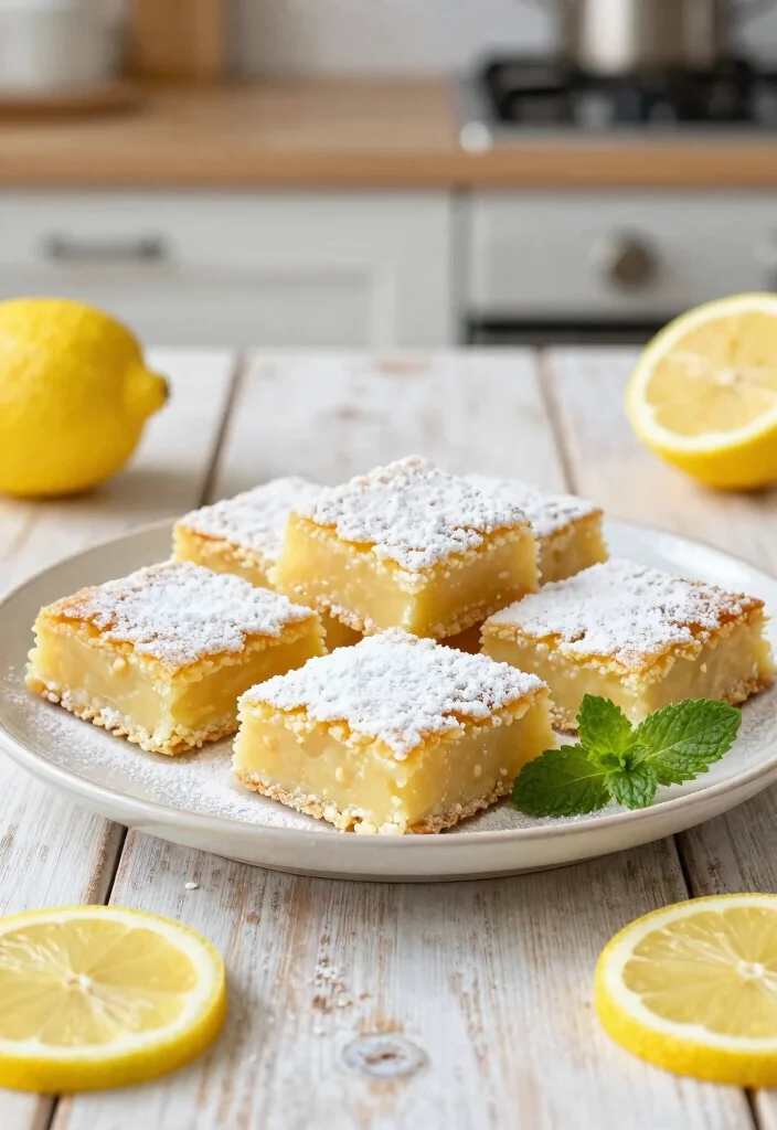 20 Homemade Baking Recipes Made Completely from Scratch - 17. Gluten-Free Lemon Bars 1