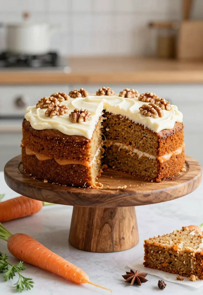20 Homemade Baking Recipes Made Completely from Scratch - 6. Gluten-Free Carrot Cake 1