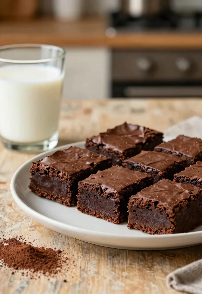 20 Homemade Baking Recipes Made Completely from Scratch - 7. Gluten-Free Chocolate Brownies 1