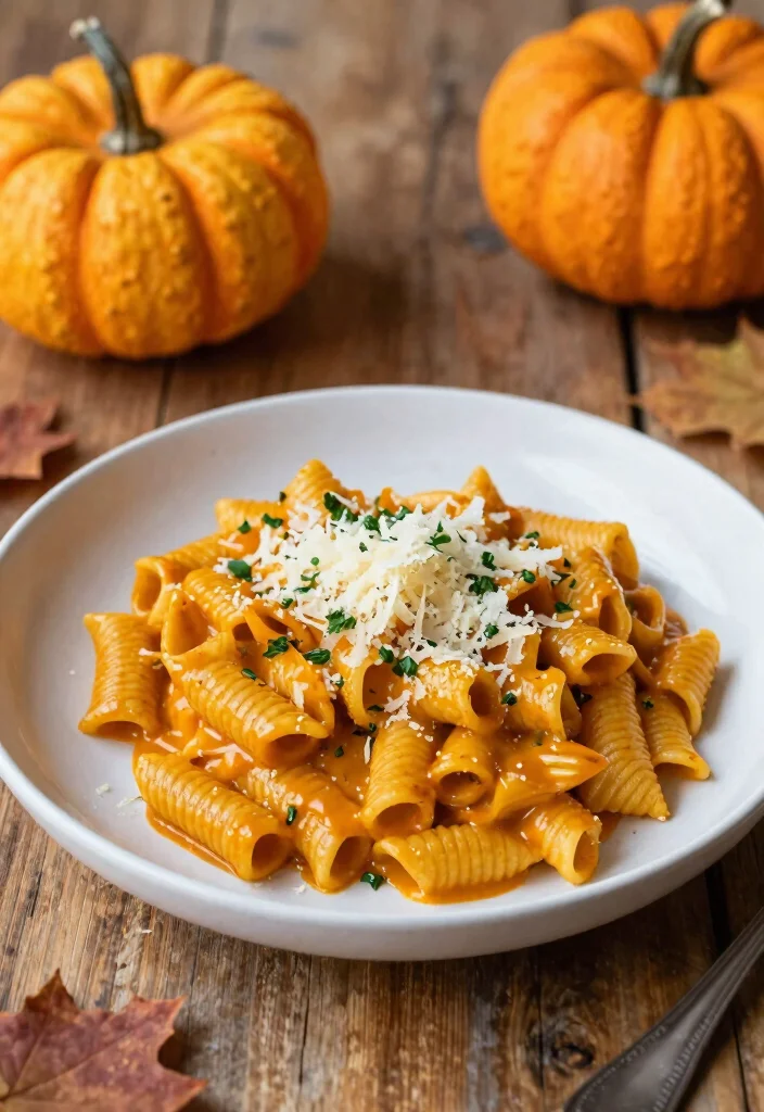 20 Pumpkin Baking Recipes for Cozy Fall Desserts - 19. Pumpkin Spice Pasta 1