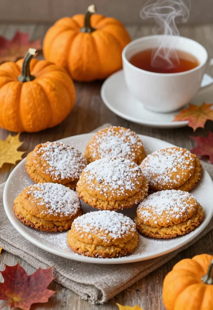 20 Pumpkin Baking Recipes for Cozy Fall Desserts - 7. Pumpkin Pie Crust Cookies 1